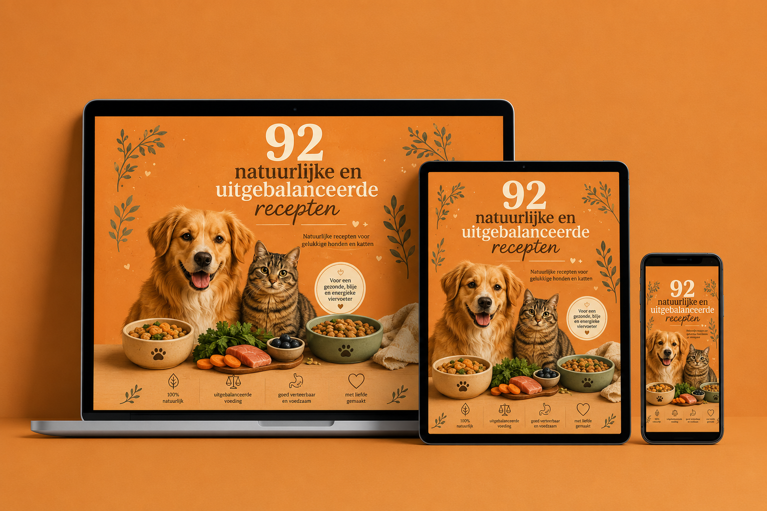 92 natuurlijke en uitgebalanceerde recepten